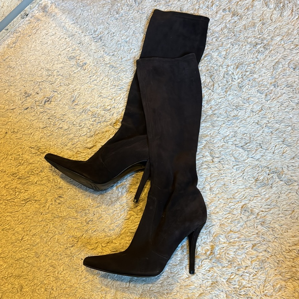 Stuart Weitzman suede knee high boots